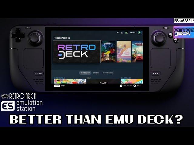 Retro DECK/Steam Deck Frontend Emulator Setup Guide 2024 #retrodeck #steamdeck #emulator