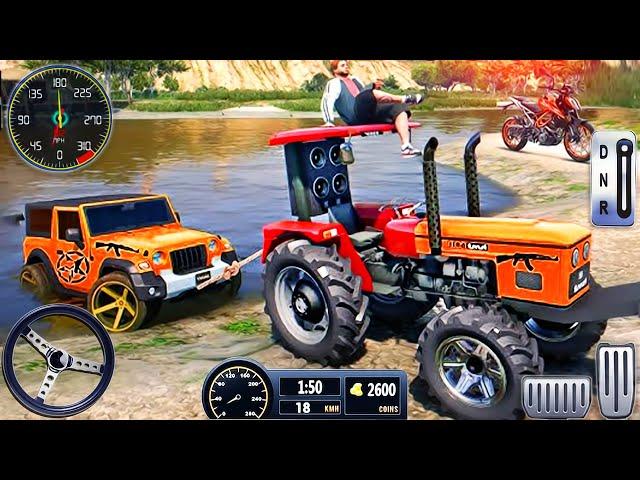 Heavy Farming Transporter Driving 3D - Cargo Tractor Trolley Offroad Simulator - Android GamePlay