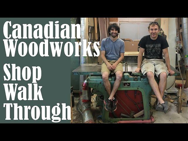 Visiting Paul Lemiski's Shop (Canadian Woodworks)