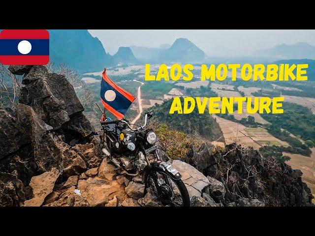 A Laos Motorbike Adventure | Vientiane, Vang Vieng, Luang Prabang & Nong Khiaw [4K]