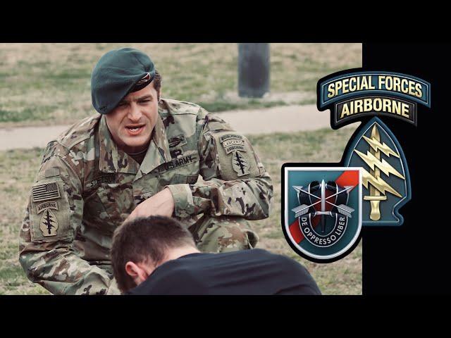 20th Special Forces Green Berets with SOCOM Athlete