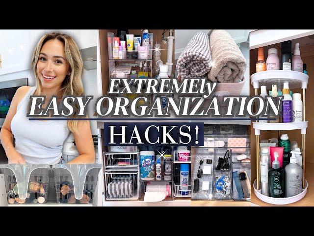 2024 ORGANIZATION TIPS AND HACKS | Easy Ideas for Home Organizing!