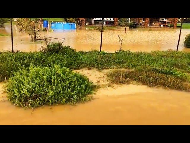 Flooding in Malmesbury, South Africa