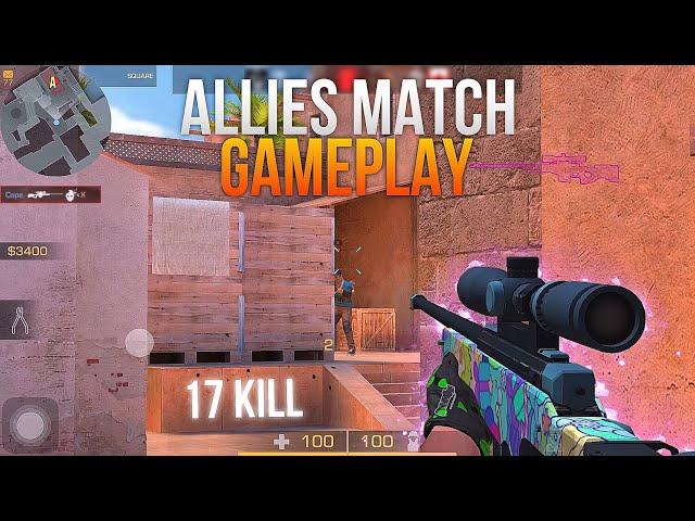 STANDOFF 2 | Allies Match Gameplay! - (17 Kill New Sandstone Frosty Choas) 