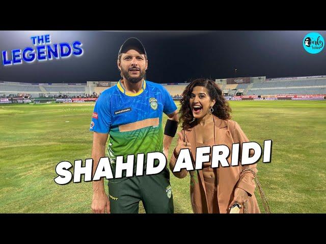 The Legends Ft. Shahid Afridi X Kamiya Jani | Curly Tales ME