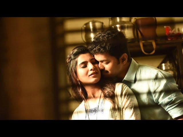 Vizhi Moodi | Thalapathy Vijay,Samantha | Romantic Version | RH MEDIA | [Mersal × Ayan]