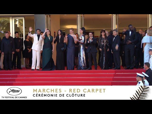 MARCHES DE CLÔTURE – Red Carpet – English – Cannes 2024