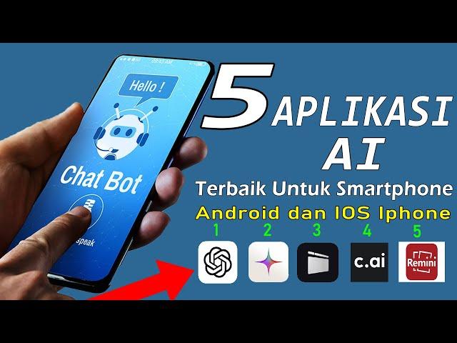 TOP 5 Best AI Applications on Android and iPhone Smartphones | Official Tutorial