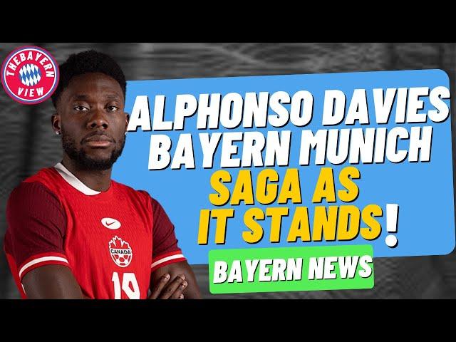 Alphonso Davies Transfer Update!! Saga as it stands.... - Bayern Munich Transfer News