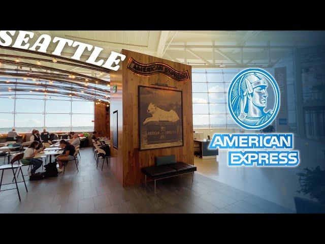 SEATTLE'S [BRAND NEW] CENTURION LOUNGE [Full Tour]