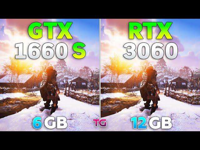 GTX 1660 SUPER vs RTX 3060 - Test in 12 Games