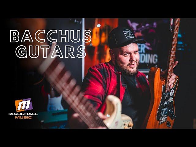 Bacchus Guitars now at Marshall Music