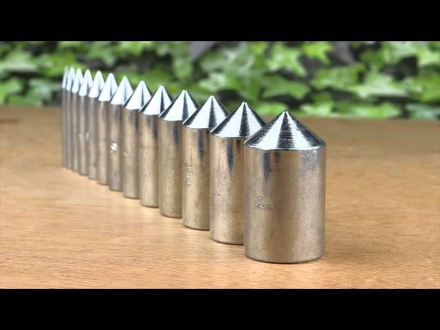 Center Positioning Dies for the Pepetools Disc Cutting Kit #196.10A