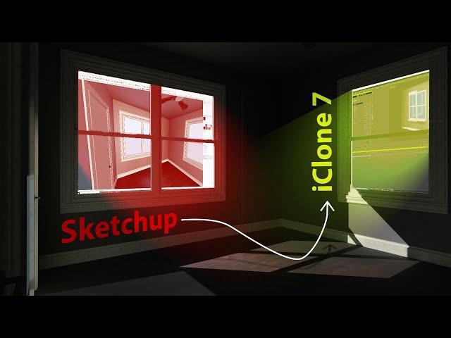 Sketchup Scene into iClone 7