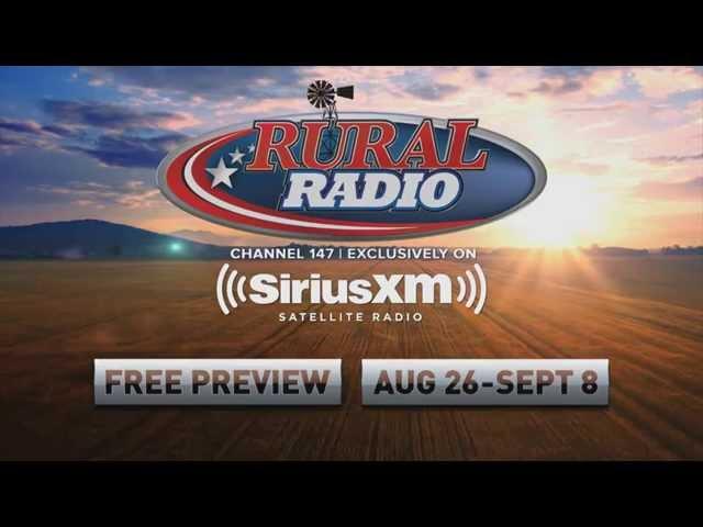 Rural Radio SiriusXM Channel 147 Free Preview