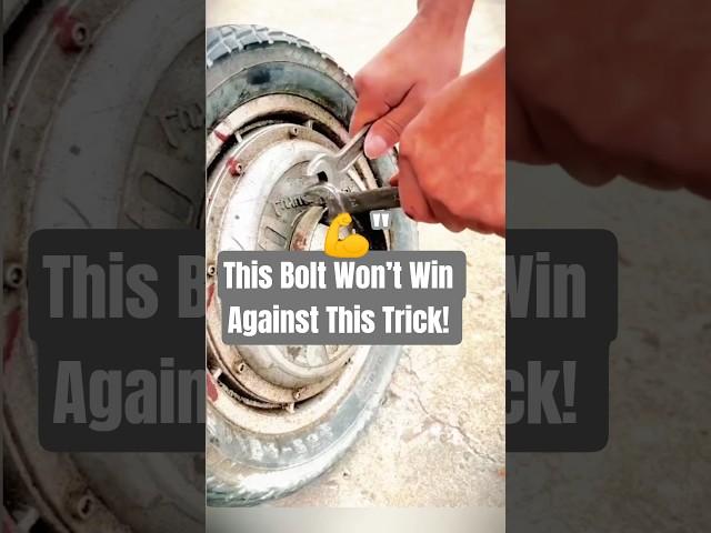 When One Wrench Isn’t Enough… Try This Trick! 