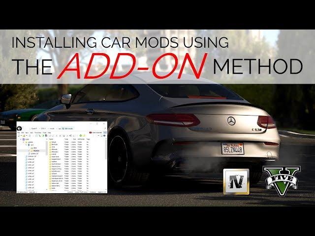 GTA V Tutorial - How to install car mods as add-ons [DETAILED, VOICED, EASY]
