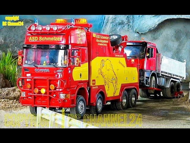 STUNNING SCANIA RC TOW TRUCKS! 12min SPECIAL! 4-AXLE! 3-AXLE!