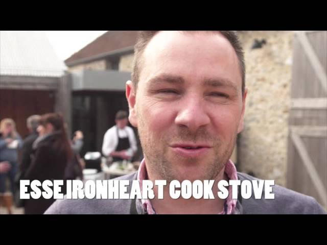 Gill Meller & River Cottage Guests | Esse Ironheart | A cooker, heater and wood burner in one!