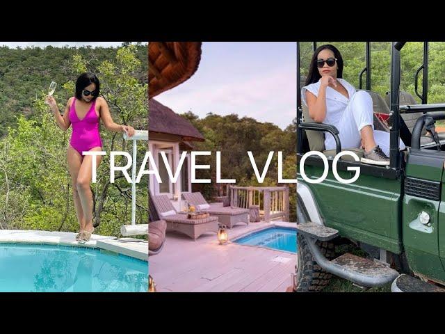 Travel Vlog | Baecation | Clifftop Exclusive Safari #luxuryresort #limpoporesort