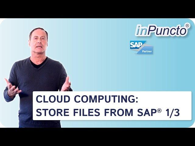 Store files from SAP® into Google Documents: biz²Archiver for Cloud Computing 1/3