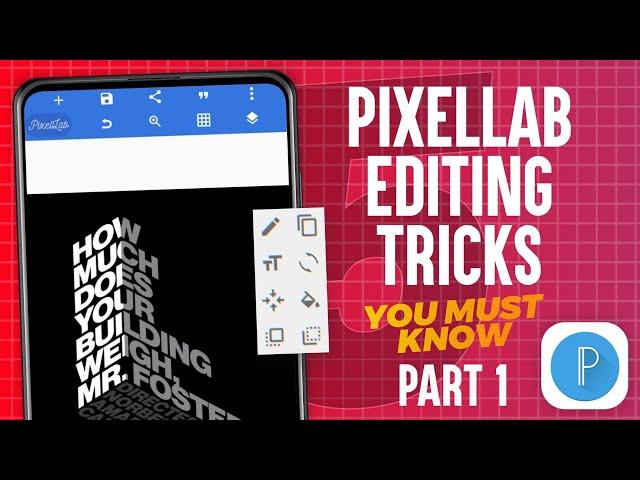 5 Best Pixellab Editing Tricks You Must Know - Part 1 #Pixellab