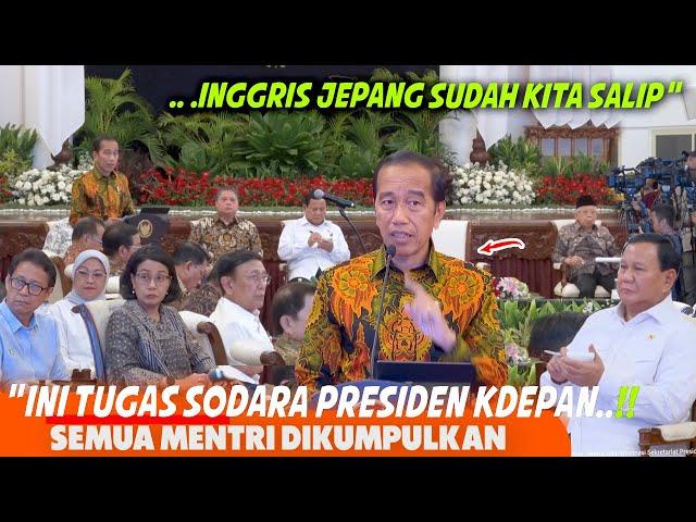 Dudukkan P PRABOWO Dikananya PRESIDN JOKOWI Tunjukn Tugas RI1 Kdepan,Smua Tercengang Inggris Kesalip