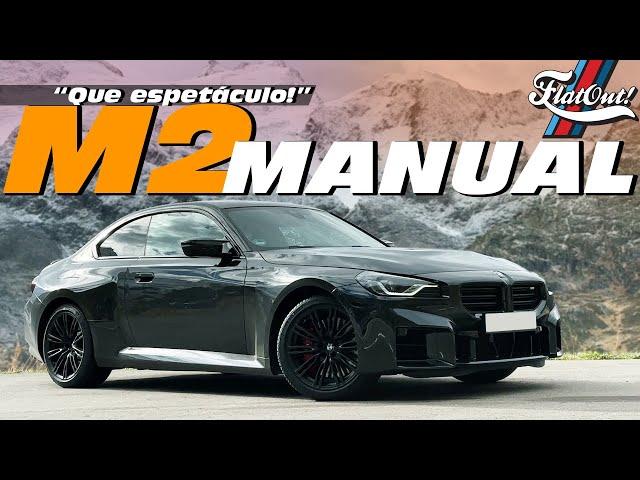 Exclusivo: aceleramos o BMW M2 2024 G87 com CÂMBIO MANUAL nas montanhas da Suíça – insano!