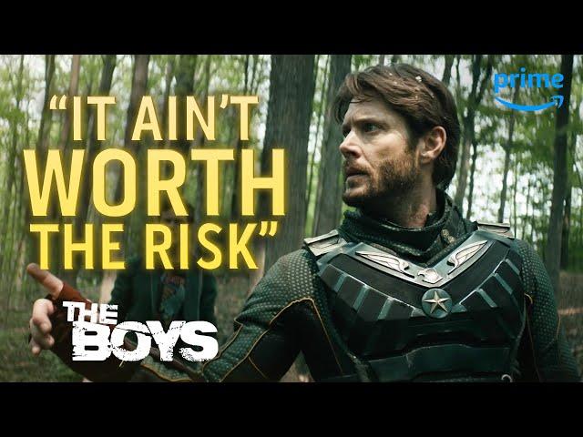 Soldier Boy, Butcher & Hughie vs. Mindstorm | The Boys | Prime Video