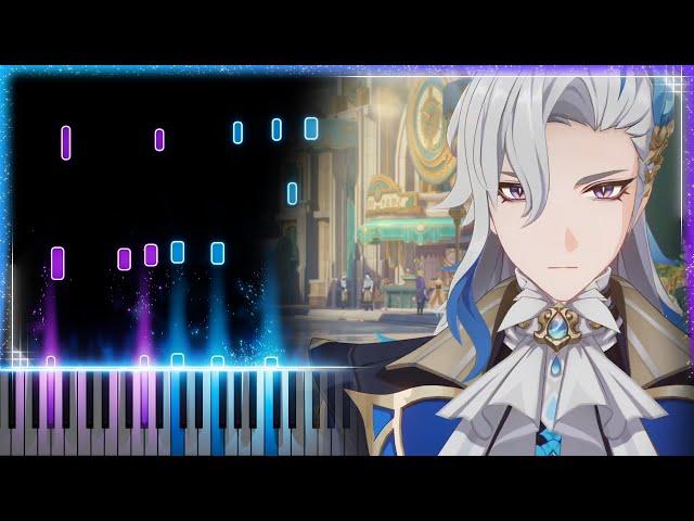 『Pluie sur la ville 霧雨が煙る理由』Genshin Impact Piano | 原神ピアノ