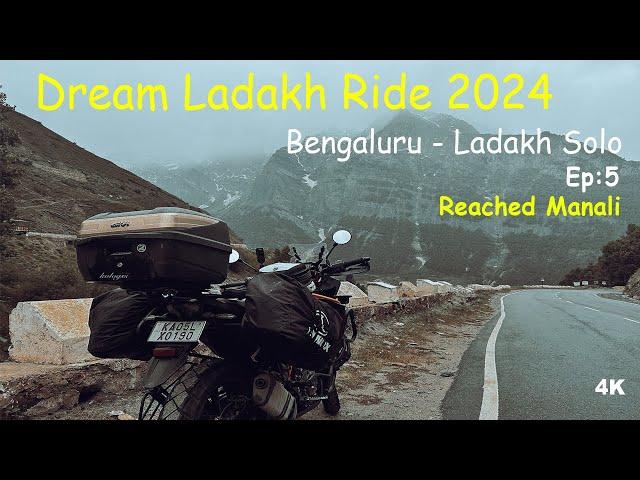 Dream Ladakh Ride 2024 | Bengaluru to Ladakh Solo | KTM 390 Adventure long Ride | Tamil | Episode 5