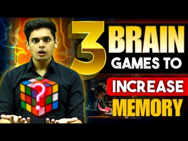 3 Secret Brain Games to Increase Memory| Become SuperHuman in 21 Days| Prashant Kirad