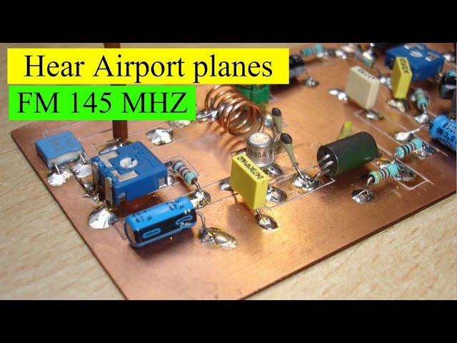 how to make a radio to listen to the airport control tower