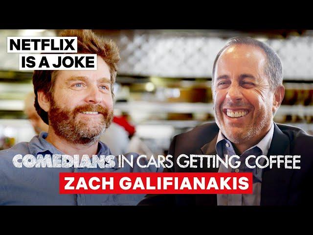 Zach Galifianakis Tricked Jerry Seinfeld Into Doing Between Two Ferns | Netflix Is A Joke