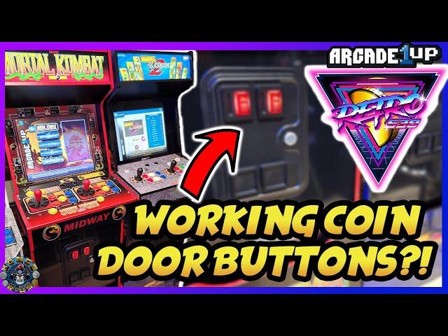 Arcade1Up Molded Coin Door Mod Installation Tutorial | Retro530