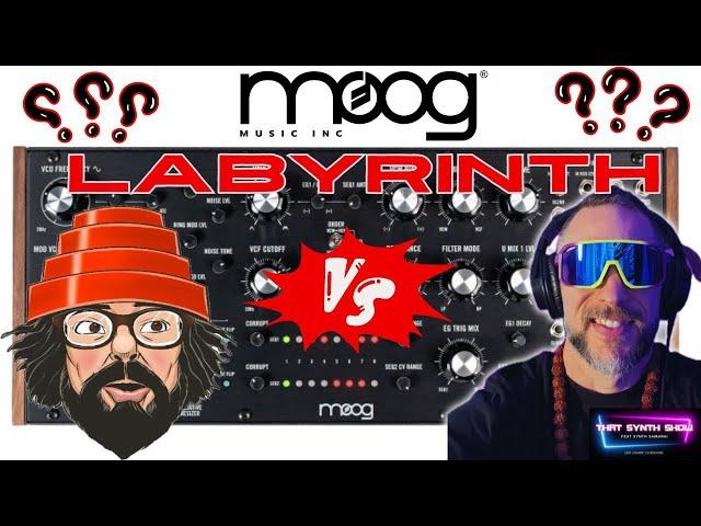 MOOG LABYRINTH CONSPIRACY  // SYNTH SAMURAI VS SYNTH PUNK