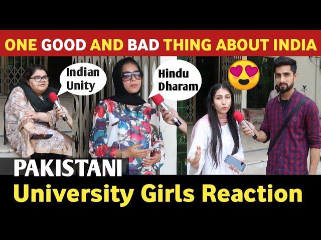 One Good And One Bad Thing About India | What Pakistani Girls Think About India |sohaib chaudhary.