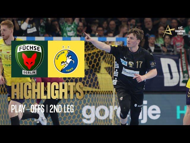Füchse Berlin  Industria Kielce | Play-offs 2nd leg | Machineseeker EHF Champions League 2024/25