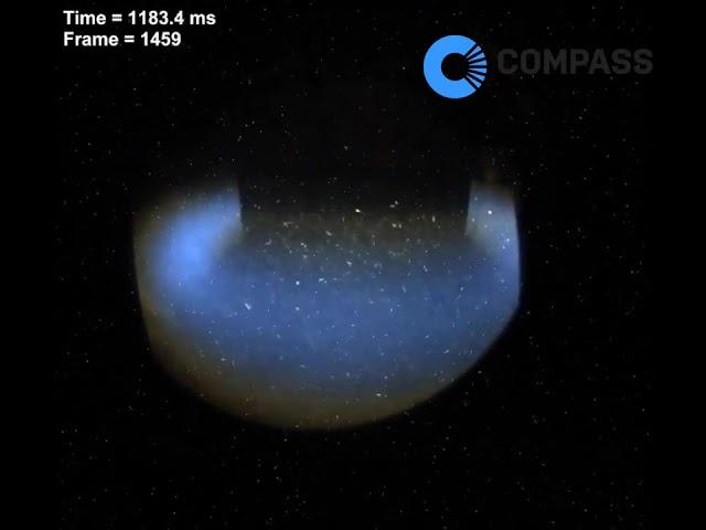 The COMPASS Tokamak - pellet explosion