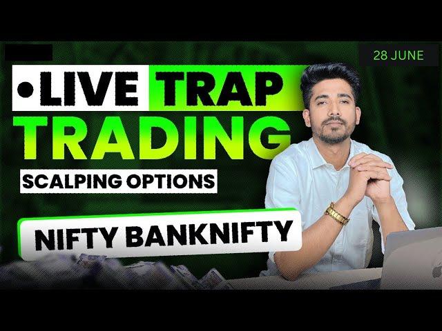 28 June Live Trading | Live Intraday Trading Today | Bank Nifty option trading live Nifty 50