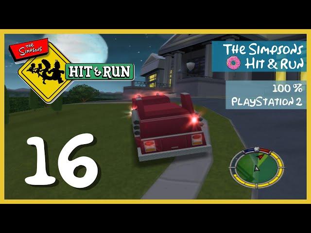 #16 - Anwesen von Herrn Brennt...brennt | The Simpsons Hit & Run