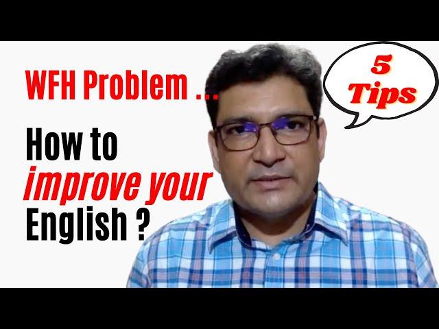 How To Improve English Communication Skills when you work from home?