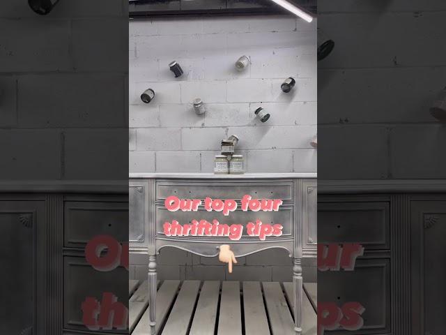Our Top FOUR Thrift Tips