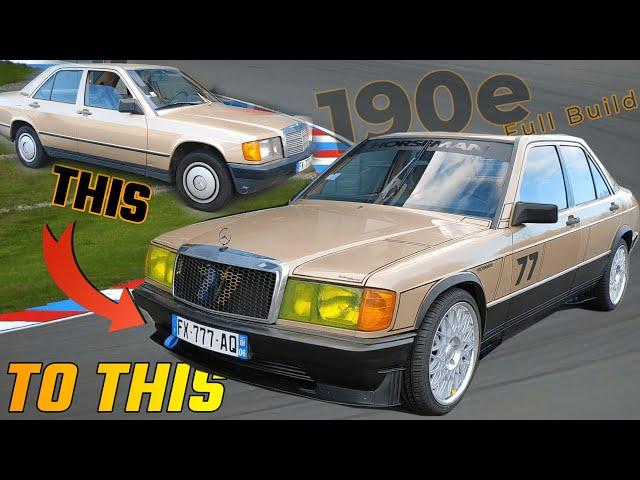 Building Mercedes 190e DTM in 10 minutes