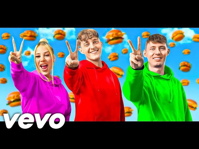 BURGERPOMMES 2 SONG - LukasBS, Canselguel, MarvinVlogt (Official Music Video)