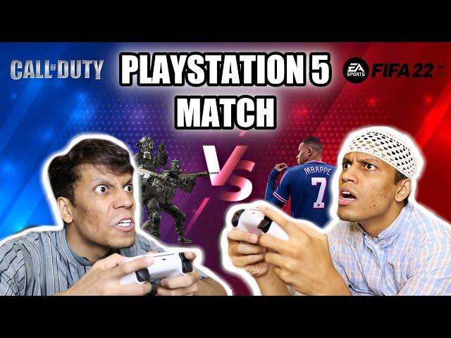 PlayStation 5 Match With father  | Zubair Sarookh