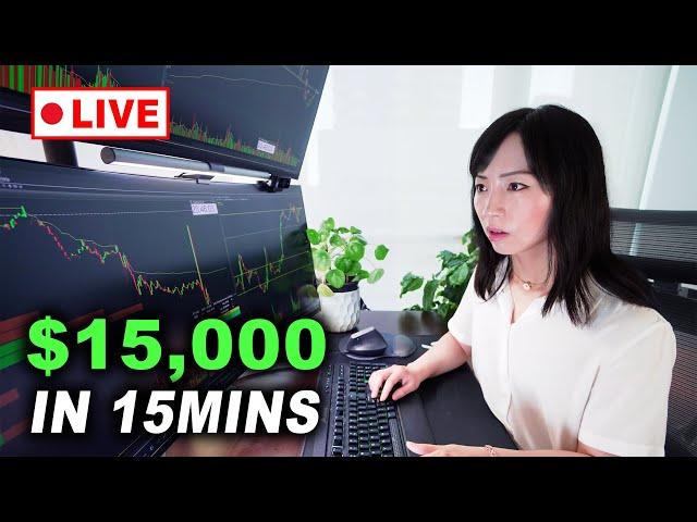 LIVE TRADING - $15,000 Profits In REALITY