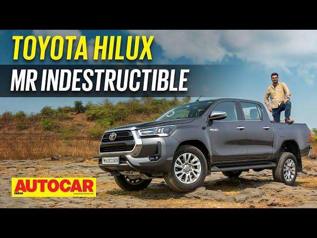 Toyota Hilux review - The legendary Toyota pickup | First Drive | Autocar India