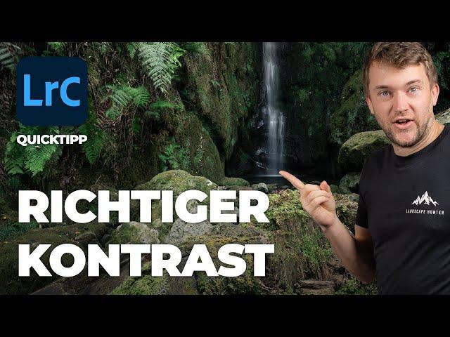 Darum ist der Kontrastregler in Lightroom SCHLECHT! | 1 Minute Lightroom