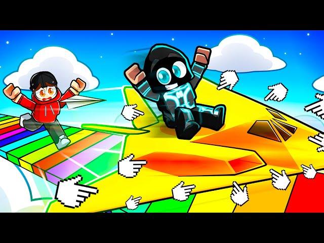 Upgrading NOOB To GOD In Roblox Plane Race Clicker!